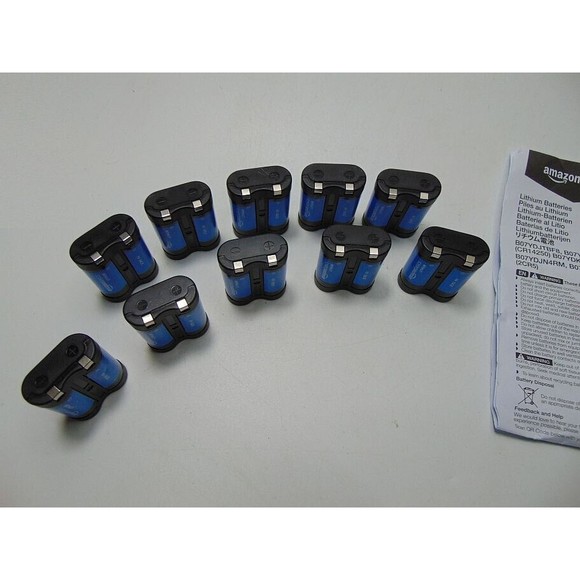 Amazon Basics 2CR5 6V Lithium Batteries NON-RECHARGABLE Bundle of 10 NEW - Picture 4 of 8